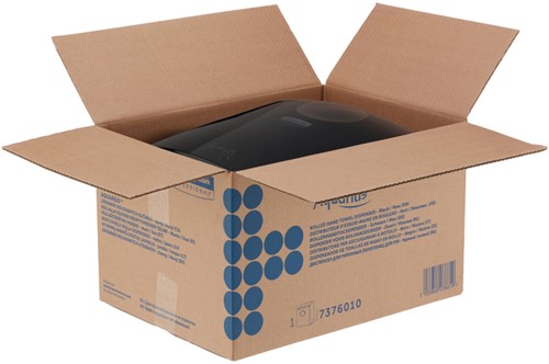 Handdoekroldispenser Aquarius zwart 7376 1 Stuk-3