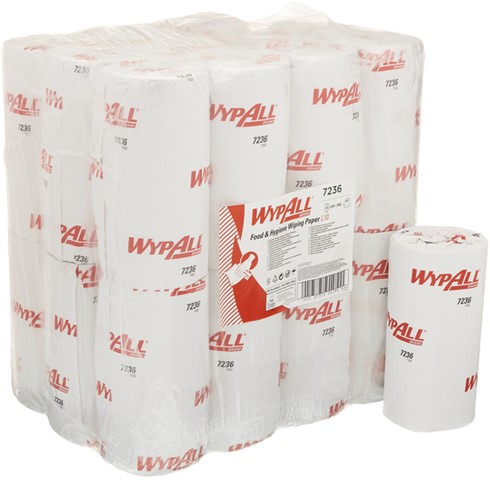 Poetsrol WypAll L10 1-laags 24cmx76m 24 Stuk