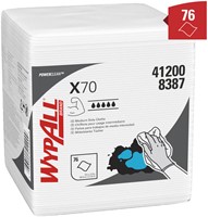 Poetsdoek WypAll X70 PowerClean 421x375mm 8387 12 pak-2
