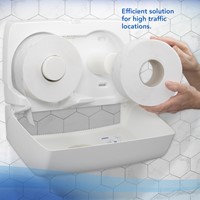Toiletpapier Scott Essential jumbo 200m wit 8614 12 Rol-2