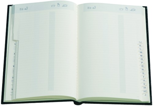 Adresboek Brepols Notaphone Nature limoen 1 Stuk-2