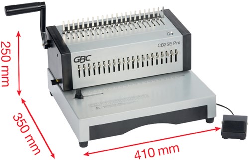 Inbindmachine GBC Combbind CB25E Pro 1 Stuk-2