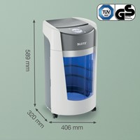 Papiervernietiger Leitz IQ OptiMax 550 Office 1 Stuk-8