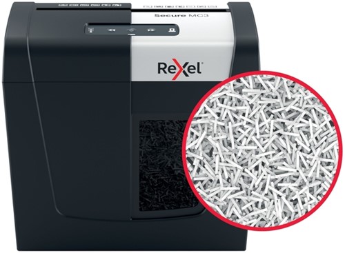 Papiervernietiger Rexel Secure MC3 2x15mm 1 Stuk-6