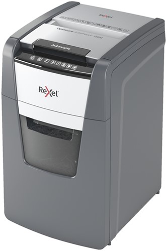 Papiervernietiger Rexel Optimum Auto+ 150M 2x15mm 1 Stuk-1
