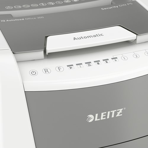 Papiervernietiger Leitz IQ Auto+ Office 300 2x15mm 1 Stuk-2