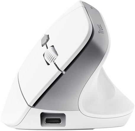 BAYO II ERGONOMIC WIRELESS MOUSE WHITE 1 Stuk