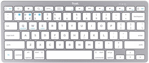 BASICS BLUETOOTH KEYBOARD US 1 Stuk