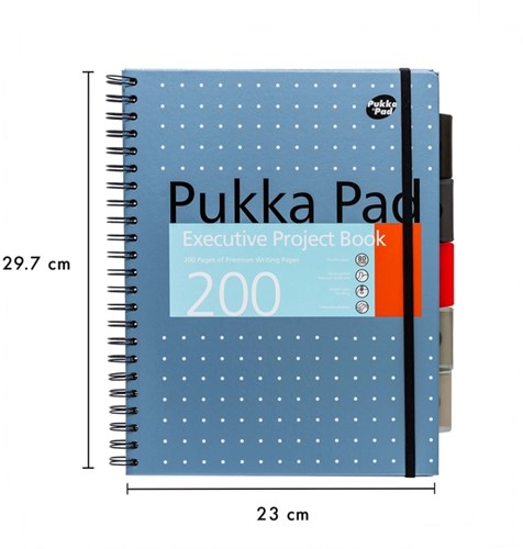 Projectboek Pukka Executive A4 lijn 4-g 200pag 1 Stuk-3