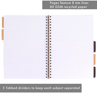 Projectboek Pukka Kraft A4 lijn 200 pagina's 80gr 1 Stuk-2