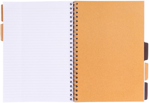Projectboek Pukka Kraft A4 lijn 200 pagina's 80gr 1 Stuk-3