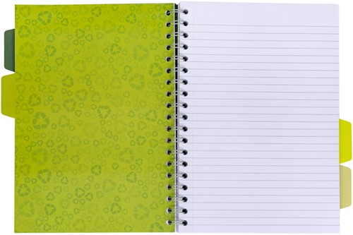 Projectboek Pukka Recy B5 lijn 200pag 80gr gn 1 Stuk-2