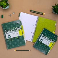 Projectboek Pukka Recy B5 lijn 200pag 80gr gn 1 Stuk-4