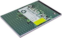 Schrijfblok Pukka A4 lijn 4-gaats 100 vel 80gr 1 Stuk-3