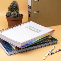Projectboek Pukka White B5 lijn 10-tabs 400pag 1 Stuk-3