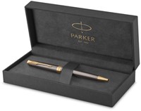 Balpen Parker Sonnet Grey Collection GT M grijs 1 Stuk-3