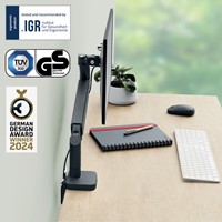 Monitorarm Leitz Ergo ruimtebesparend enkel 1 Stuk-6