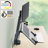 Monitor en laptoparm Leitz Ergo donkergrijs 1 Stuk-6