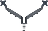 Monitorarm Leitz Ergo ruimtebesparend dubbel 1 Stuk
