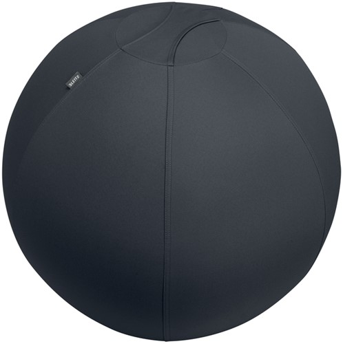 Actieve zitbal Leitz Ergo 75cm anti-rol donkergs 1 Stuk
