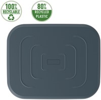 Voetensteun Leitz Ergo verstelb gerecycled grijs 1 Stuk-2