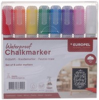 Krijtstift Europel watervast 3-6mm ass 8 stuks 8 Stuk-2