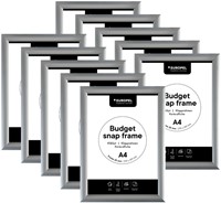 Kliklijst Europel Budget A4 zilver 10 stuks 10 Stuk