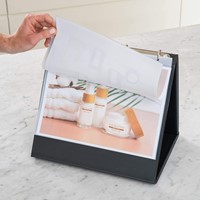 Tafelflipover Rillstab  A4 liggend zwart 10 tassen 10 Stuk-3