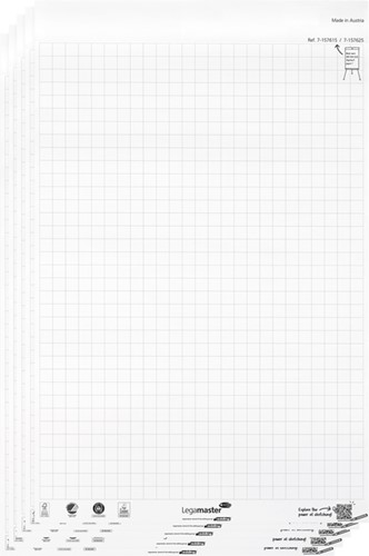 Flipoverpapier Legamaster SKETCH ECO raster 5x 20v 5 Rol-2