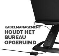 Laptopstandaard Fellowes Hana LT zwart 1 Stuk-2
