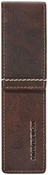 Pennenetui Maverick Rough Gear Brown 2-delig 1 Stuk