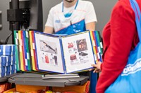 Zichtpanelensysteem bureau Tarifold A4 ass 30st 1 Stuk-2