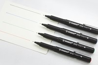Fineliner STABILO dr!ver fijn assorti 4 stuks 4 Stuk-1