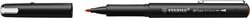 Fineliner STABILO dr!ver medium rood 1 Stuk