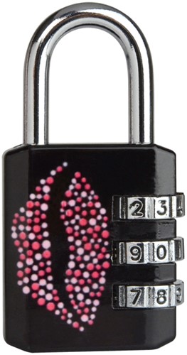 Hangslot Masterlock 3 cijfer 30mm kus patroon 1 Stuk