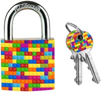 Hangslot Masterlock 30mm 4 patronen assorti 1 Stuk-2