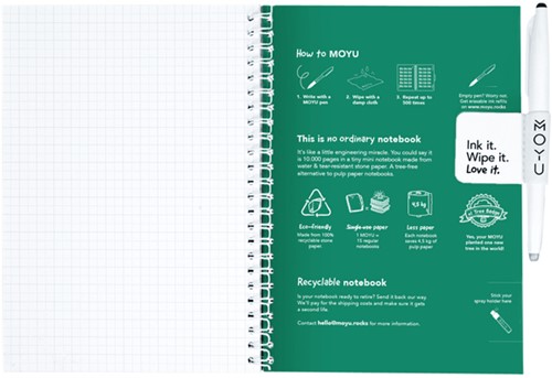 MOYU A5 Hardcover Forest Green 1 Stuk-1