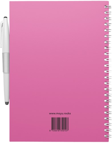 MOYU A5 Hardcover Passion Pink 1 Stuk-2