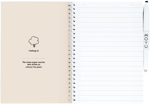 MOYU A5 Hardcover Flamingo Desert 1 Stuk-3