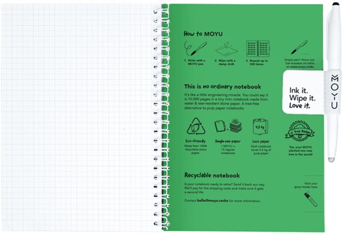 MOYU A5 Hardcover Flashy Moss 1 Stuk-1