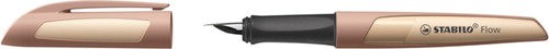 Vulpen STABILO Flow M lichtbruin 1 Stuk