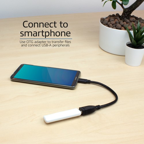 USB 3.0 kabel OTG USB-C male naar USB-A female 1 Stuk-2