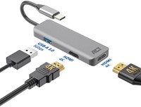 USB-C 4K multiport adapter voor 2 HDMI schermen 1 Stuk-1