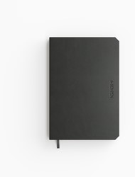 Notbk de KEMPEN Ashblack 110x160 lijn 160pag zwart 1 Stuk