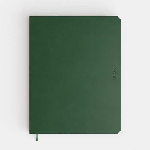 Notbk de KEMPEN Origin 171x220 lijn 192pag groen 1 Stuk