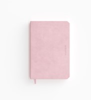 Notbk de KEMPEN Brut 110x160 blanco 160pag roze 1 Stuk