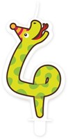 Jungle candle 4 Snake 1 Stuk