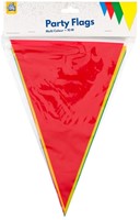 Party Flag PE Multi Colour 1 Stuk-2