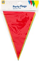 Party Flag PE Multi Colour 1 Stuk-2