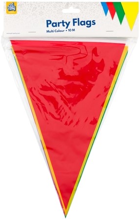 Party Flag PE Multi Colour 1 Stuk-2